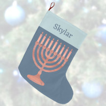 Hanukkah Rustic Menorah Cute Kids Chrismukkah