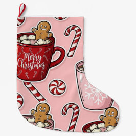 Calcetín Navideño Grande Holiday