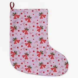 Calcetín Navideño Grande Jingle Bells