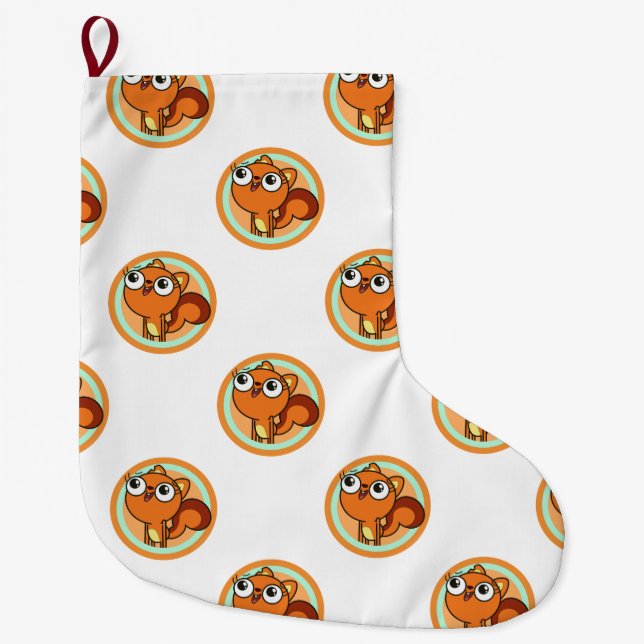 Calcetín Navideño Grande Kiff Chatterly (Anverso)