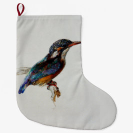 Calcetín Navideño Grande Kingfisher (por John Ruskin)