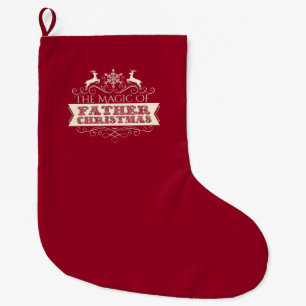Calcetín Navideño Grande La magia de los Navidades