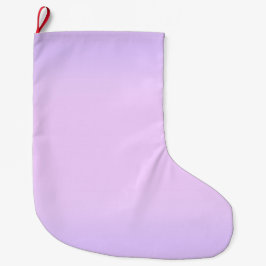 Calcetín Navideño Grande Lavanda Rosa