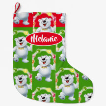 Malabarismos personalizados de oso polar chicas Na