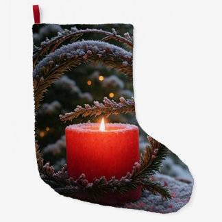 Calcetín Navideño Grande Media de Navidad