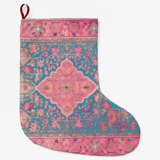 Calcetín Navideño Grande Navidades con diseño persa