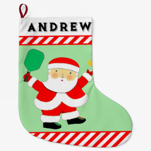 Calcetín Navideño Grande Navidades de baloncesto grandes Navidades alzándos