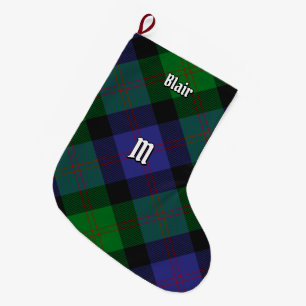 Calcetín Navideño Grande Navidades de Clan Blair Tartan