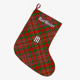 Calcetín Navideño Grande Navidades de Clan MacAlister Tartan