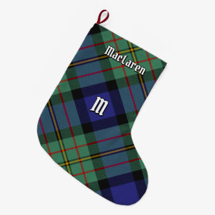 Calcetín Navideño Grande Navidades de Clan MacLaren Tartan