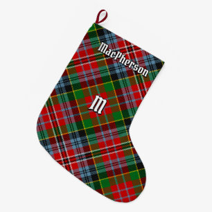 Calcetín Navideño Grande Navidades de Clan MacPherson Tartan