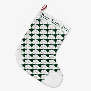 Calcetín Navideño Grande Navidades De Oso Alzando Al Personalizado Oso Pola