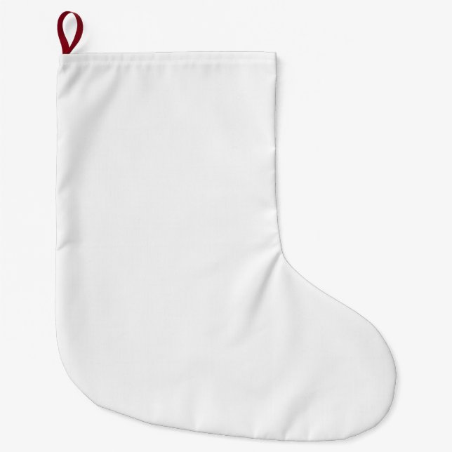 Calcetín Navideño Grande Navidades de pie (Anverso)