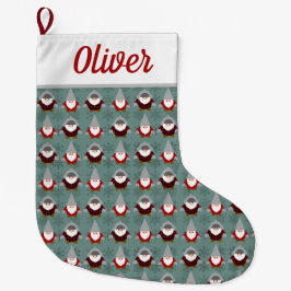 Calcetín Navideño Grande Navidades de pie