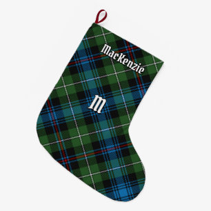 Calcetín Navideño Grande Navidades del Clan MacKenzie Tartan