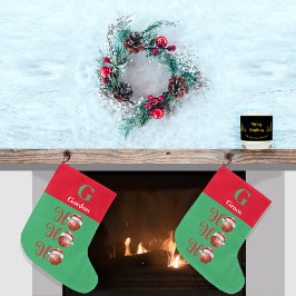 Calcetín Navideño Grande Navidades Ho Ho Ho Ho