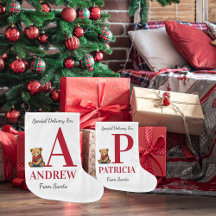 Navidades personalizados haciendo cola