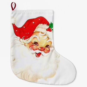 Calcetín Navideño Grande Navidades, Santa