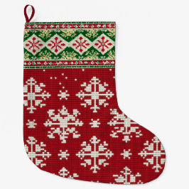 Calcetín Navideño Grande Navidades Sweater