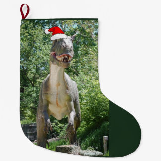 Calcetín Navideño Grande Navidades T-Rex