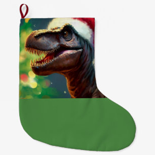 Calcetín Navideño Grande Navidades T-Rex 2