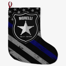 NOMBRE Personalizado Oficial de Policía Sheriff Co