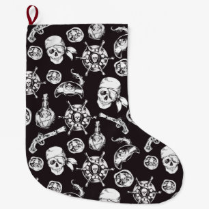 Calcetín Navideño Grande Patrón pirata