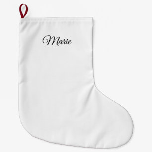 Calcetín Navideño Grande personalizado agregar sus navidades de nombres per