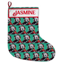 Personalizado Panda-Santa
