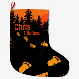 Calcetín Navideño Grande Pistas De Masa Grande Al Azar