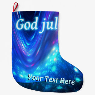 Calcetín Navideño Grande Qaanaaq - Dios jul