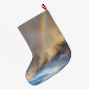 Calcetín Navideño Grande rebelión arco iris