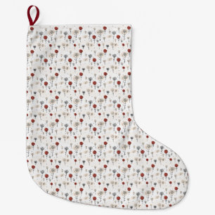 Calcetín Navideño Grande Regalo de San Valentín Donde Hay Amor Hay Vida