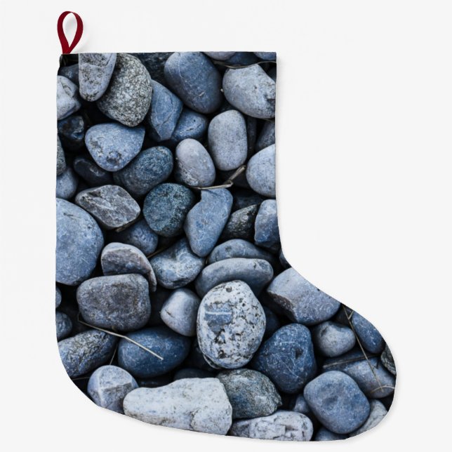 Calcetín Navideño Grande Rock Garden (Anverso)