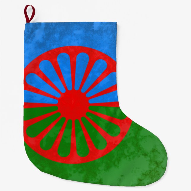 Calcetín Navideño Grande Romani (Anverso)