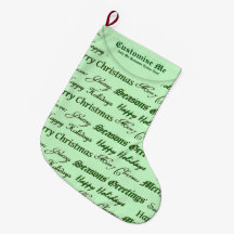 Saludos de Navidad (Verde)