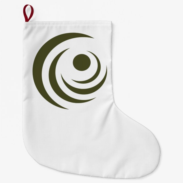 Calcetín Navideño Grande Sello de Gilbert (Arizona) (Anverso)