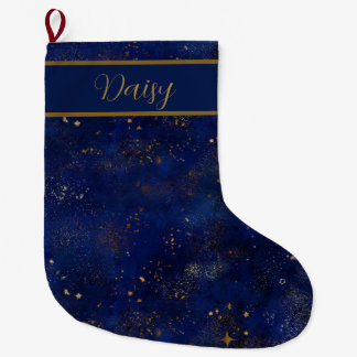Calcetín Navideño Grande Star Skies Christmas Stocking