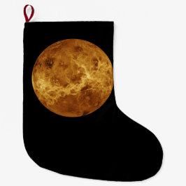 Calcetín Navideño Grande Superficie del planeta Venus