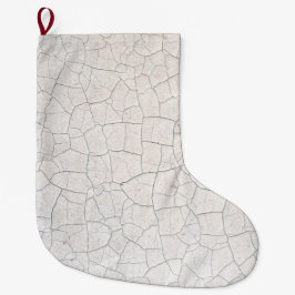 Calcetín Navideño Grande Superficie rajada