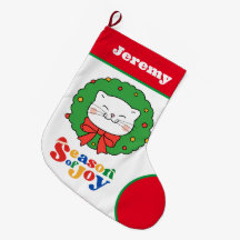 Temporada de alegría de gatos kawaii kitty Navidad
