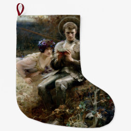 Calcetín Navideño Grande Tentación de Sir Percival (caballero medieval)