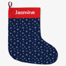 Texto personalizable Navidad Copo de Nieve Negro