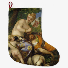 Calcetín Navideño Grande Venus y Adonis (por Paolo Veronese)