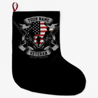 Veterano norteamericano personalizado orgulloso de