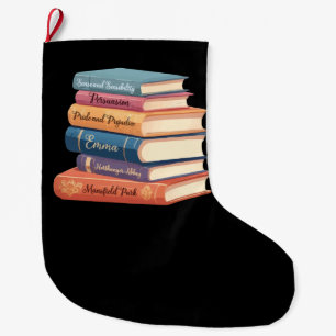Calcetín Navideño Grande VII Novelas de Jane Austen