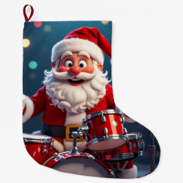 Calcetín Navideño Grande „Weihnachtliche Harmonie“