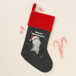 Calcetín Navideño Hippo Merry Christmas Winter Animals Hippos Adult<br><div class="desc">The hippo to softness with fair lights. Funny animals with gifts and snow to the holidays. Also funny for Christmas in July. Hippos are sweet animals and perfect for Christmas.</div>