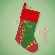 Navidades de diseño fractal haciendo un inventario