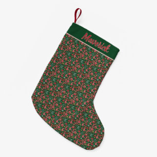 Calcetín Navideño Pequeño Adorno 6-7 Meme Garabatos de Navidad